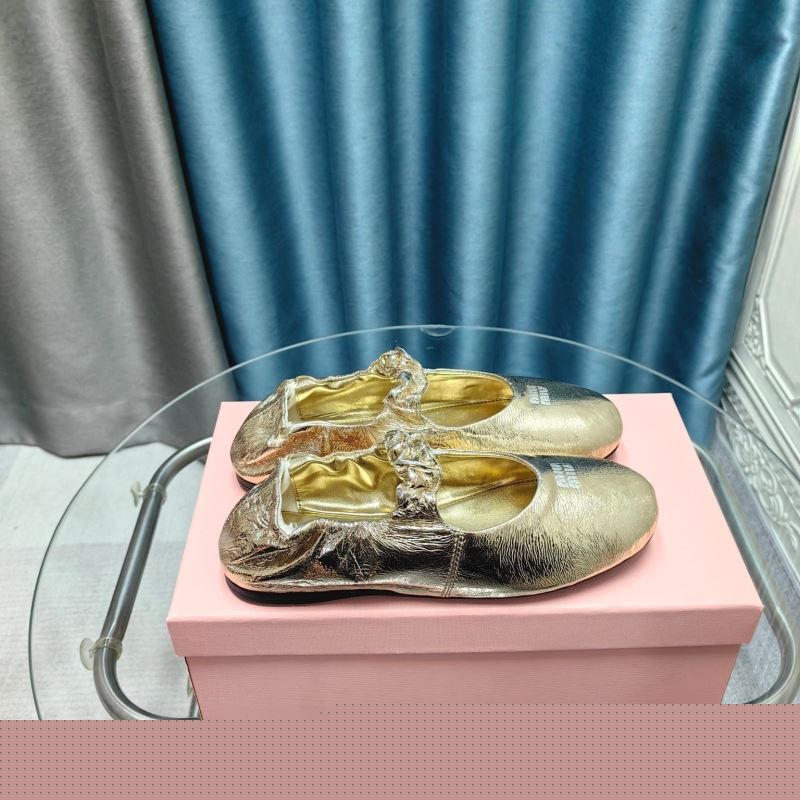 Miu Miu flat shoes
